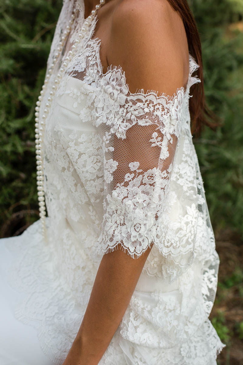 Robe de mariée courte pour mariage civil