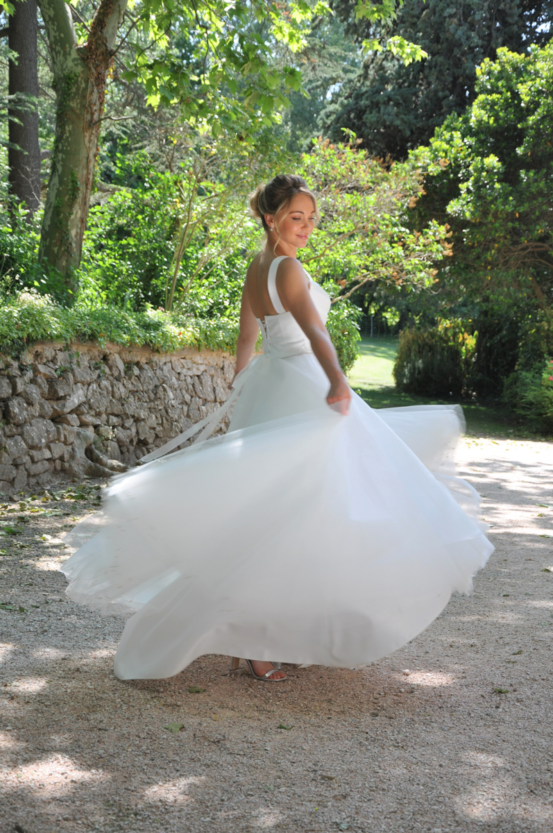 Robe de mariée simple 