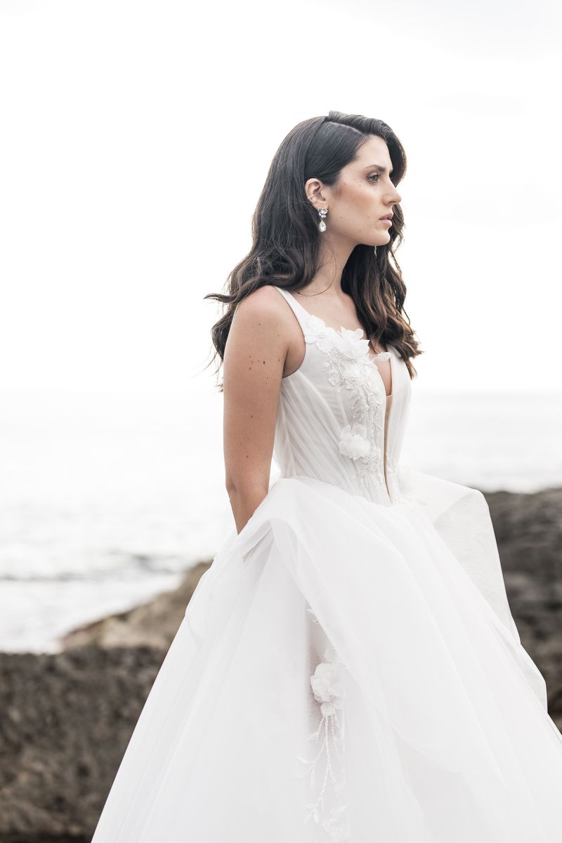 Robe de mariée forme princesse