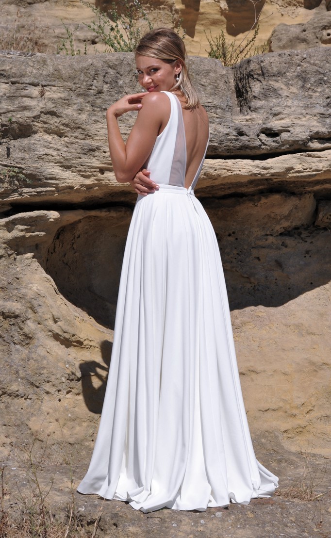 Robe de mariée Lubéron robe de mariée simple