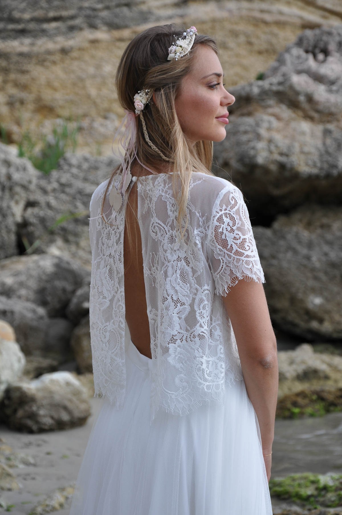 Robe de mariée Maya mariage bohème