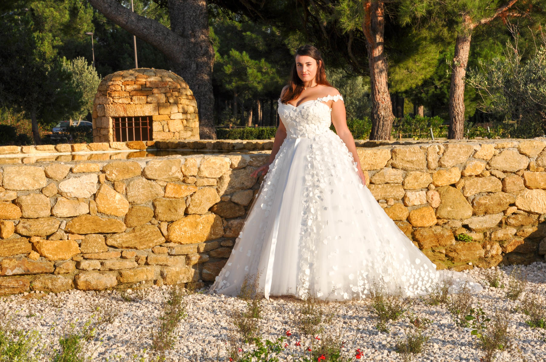 Robe de mariée romantique grande taille