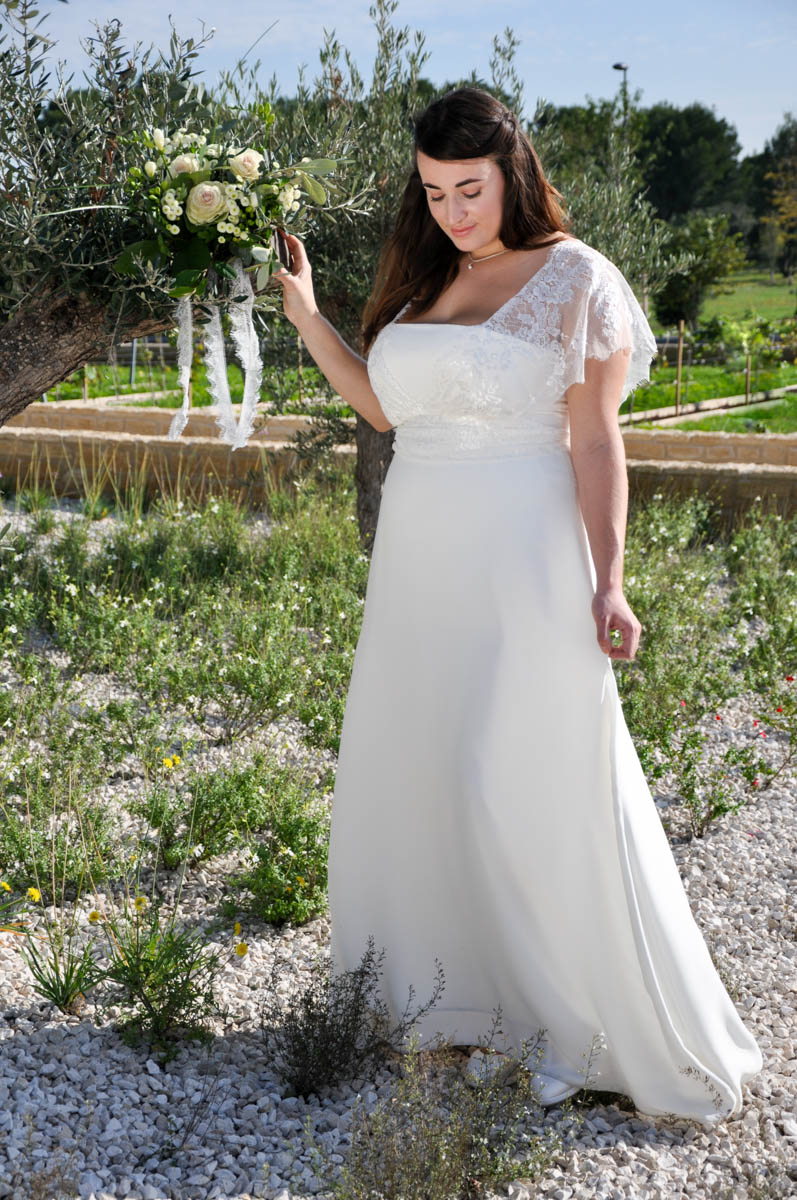 Robe de mariée Frigolet robe de mariée grande taille