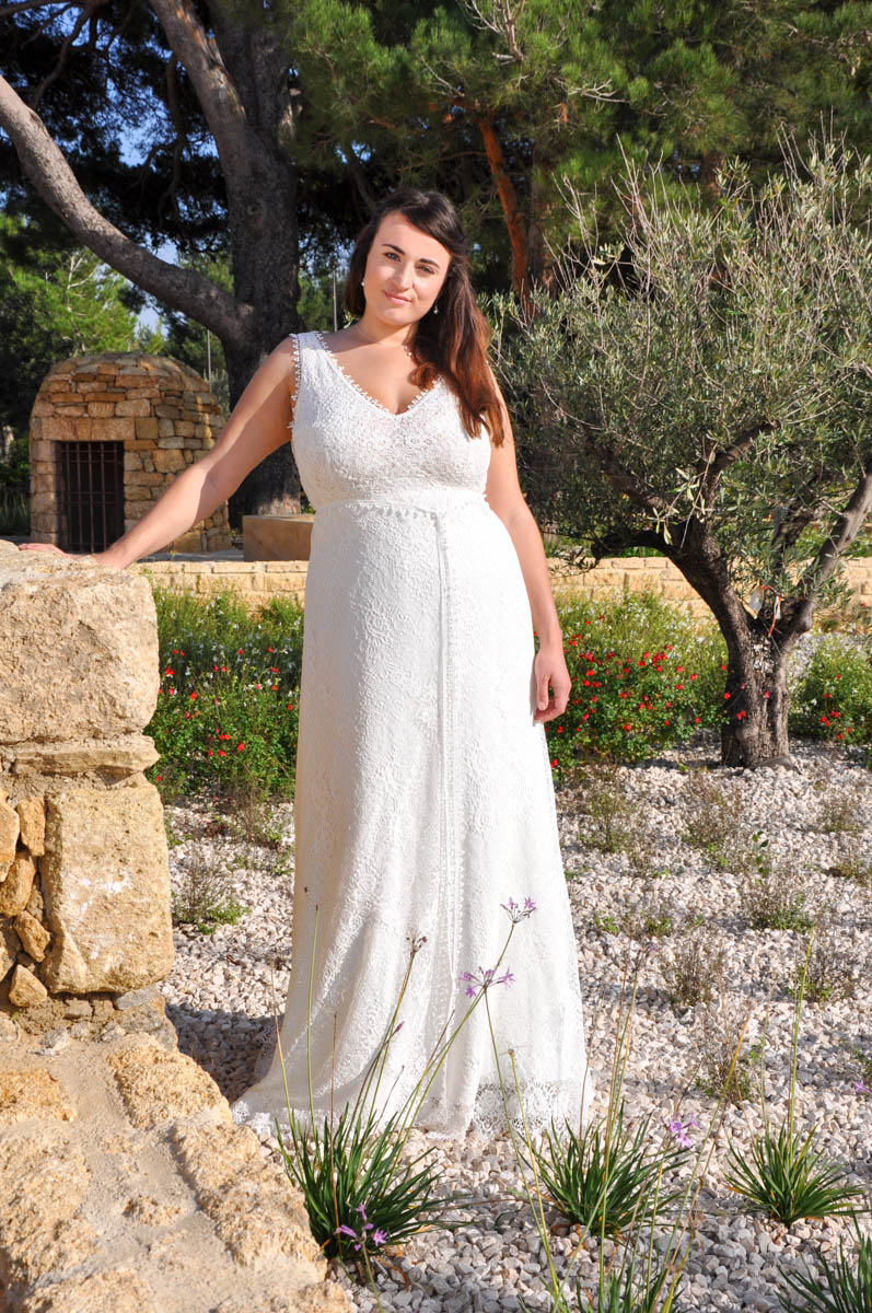 Robe de mariée pour mariée ronde